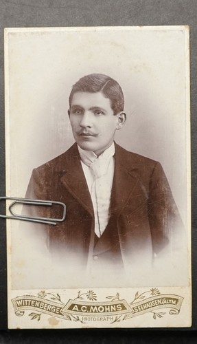 Cdv foto mann - cdv,