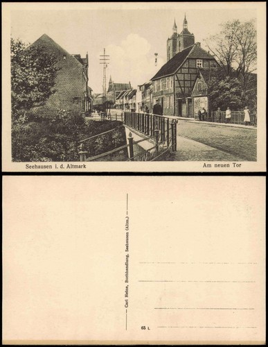 Seehausen straßen - seehausen, (altmark)