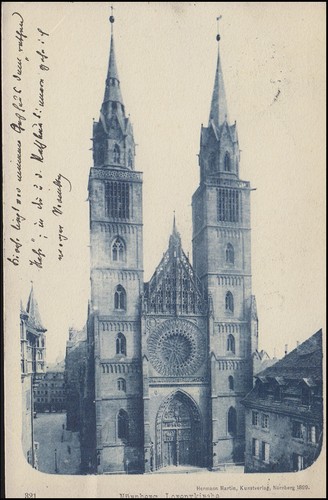 Ansichtskarte nürnberg - nürnberg,