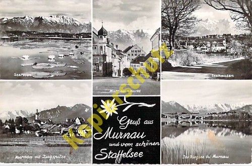 Murnau gruß vom - vom, staffelsee