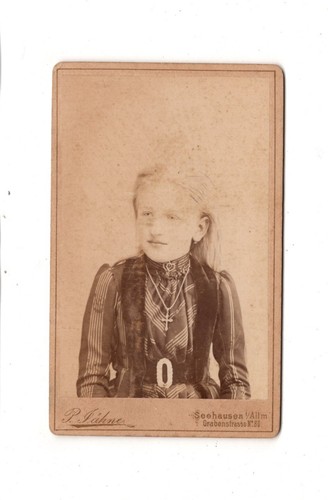 Cdv foto feines junges - cdv,