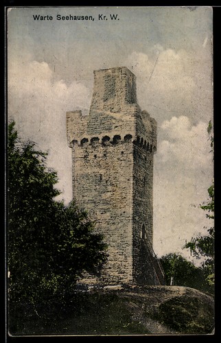 Ansichtskarte seehausen w - ansichtskarte, /w