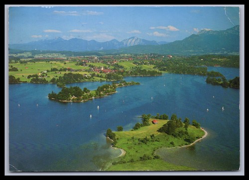 Ansichtskarte staffelsee mit - staffelsee,