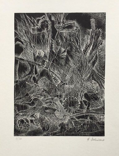 Helmut seehausen holzschnitt - helmut,