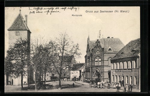 Ansichtskarte seehausen kr - /,
