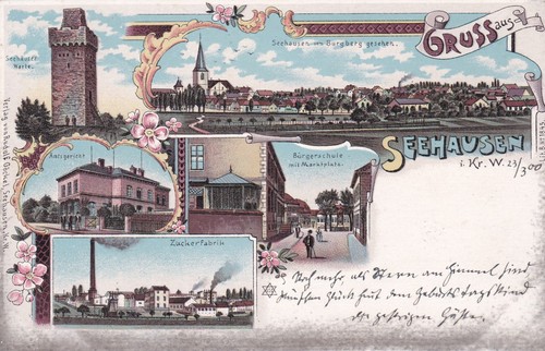Litho deutsches reich - ak, deutsches-reich