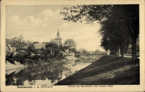 Seehausen der altmark - ak,
