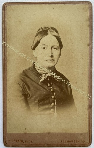 Orig cdv foto fotografie - fotografie, frau
