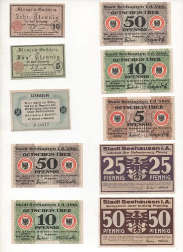 Notgeld seehausen 10 - seehausen,
