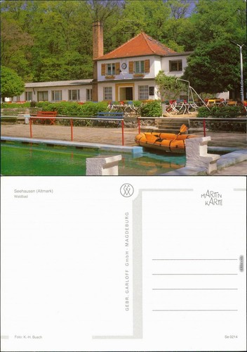 Ansichtskarte seehausen - ansichtskarte,